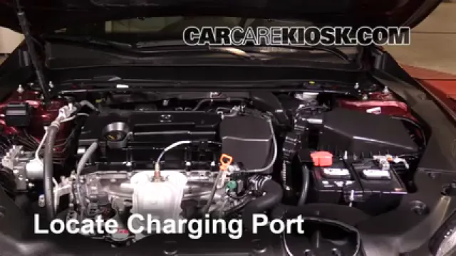 2015 Acura TLX 2.4L 4 Cyl. Air Conditioner Recharge Freon